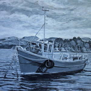 Moored at Eskadour S W Ireland