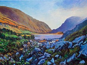 Gap of Dunloe Painting by Nigel Overton